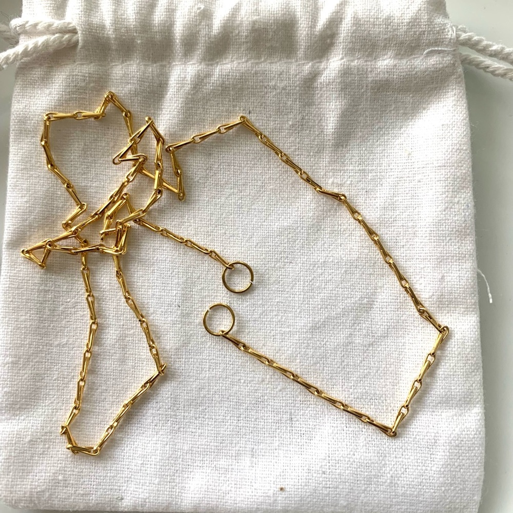 Fancy link gold chain